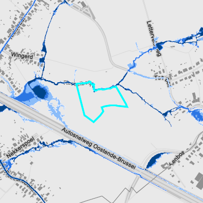 Overstromingsgevoelig (pluviaal)