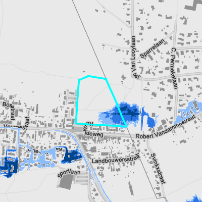 Overstromingsgevoelig (pluviaal)
