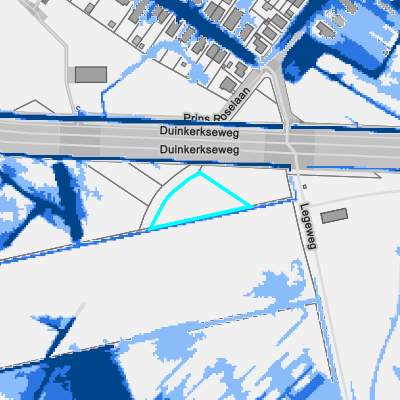Overstromingsgevoelig (pluviaal)