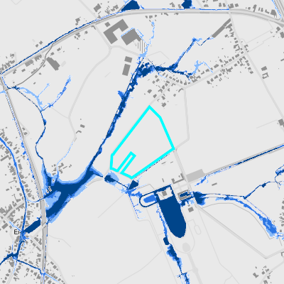 Overstromingsgevoelig (pluviaal)