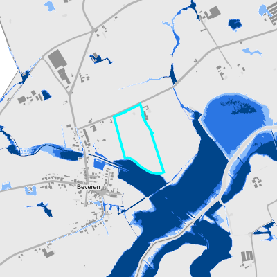 Overstromingsgevoelig (pluviaal)