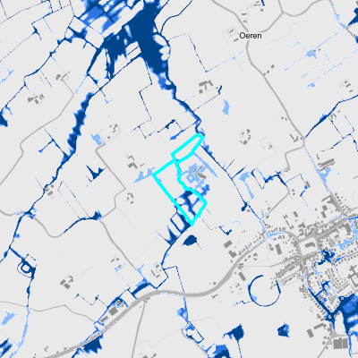Overstromingsgevoelig (pluviaal)