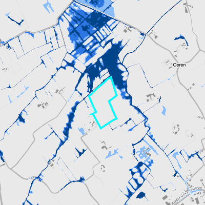 Overstromingsgevoelig (pluviaal)