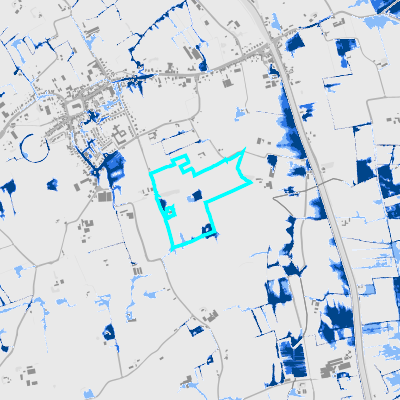 Overstromingsgevoelig (pluviaal)
