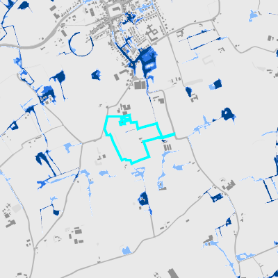 Overstromingsgevoelig (pluviaal)