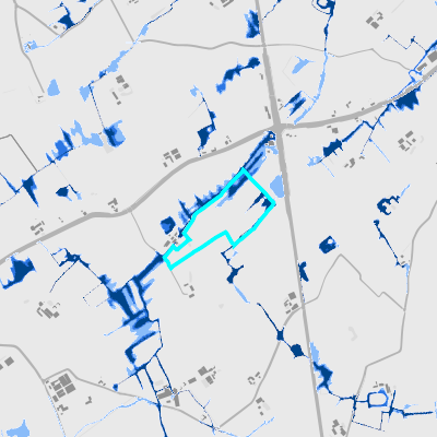 Overstromingsgevoelig (pluviaal)