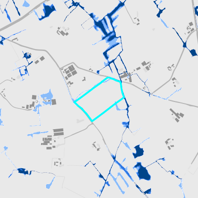Overstromingsgevoelig (pluviaal)