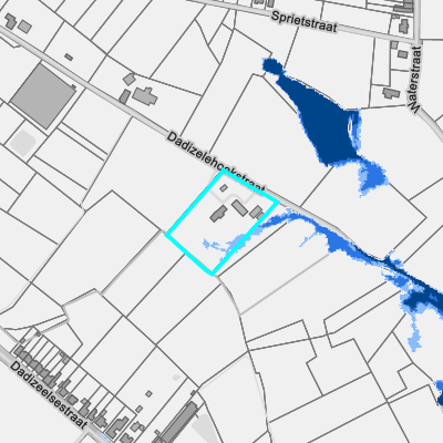 Overstromingsgevoelig (pluviaal)