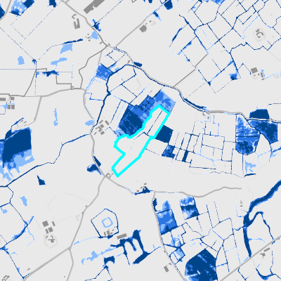 Overstromingsgevoelig (pluviaal)