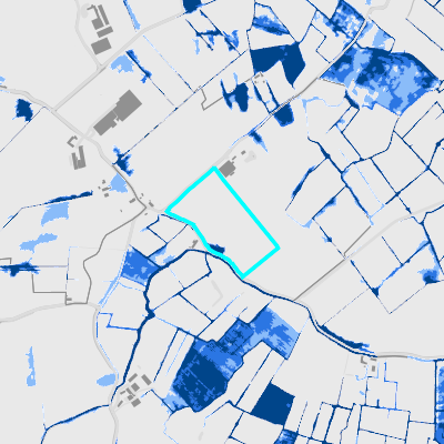 Overstromingsgevoelig (pluviaal)