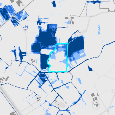 Overstromingsgevoelig (pluviaal)