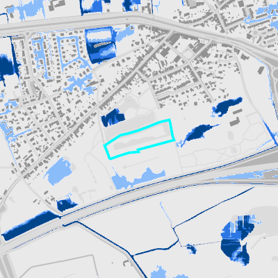 Overstromingsgevoelig (pluviaal)