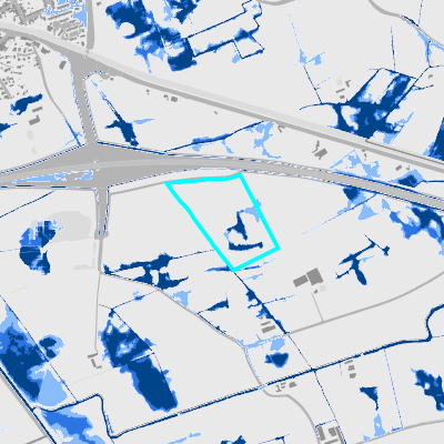 Overstromingsgevoelig (pluviaal)
