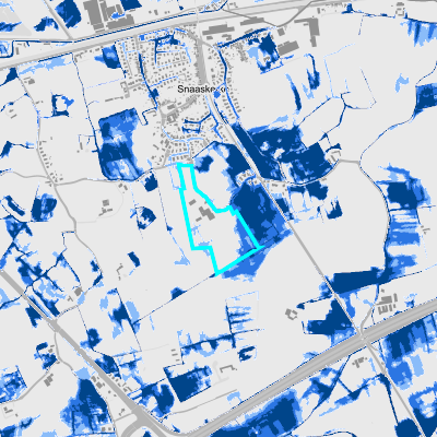 Overstromingsgevoelig (pluviaal)