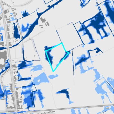 Overstromingsgevoelig (pluviaal)