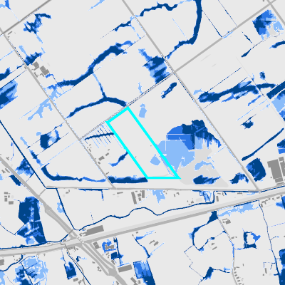 Overstromingsgevoelig (pluviaal)