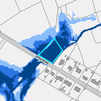 Overstromingsgevoelig (pluviaal)