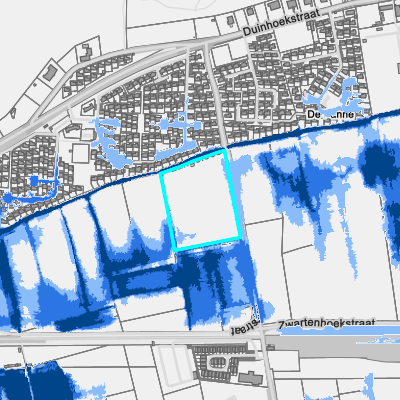 Overstromingsgevoelig (pluviaal)