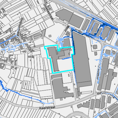 Overstromingsgevoelig (pluviaal)