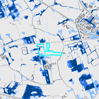 Overstromingsgevoelig (pluviaal)