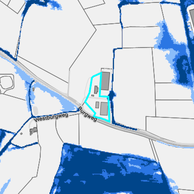Overstromingsgevoelig (pluviaal)