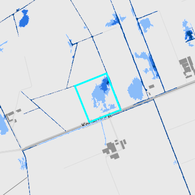 Overstromingsgevoelig (pluviaal)
