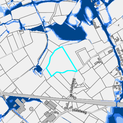 Overstromingsgevoelig (pluviaal)