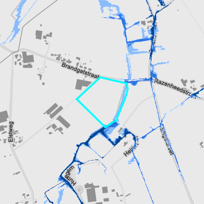 Overstromingsgevoelig (pluviaal)