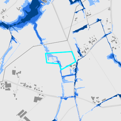 Overstromingsgevoelig (pluviaal)