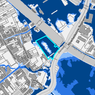 Overstromingsgevoelig (pluviaal)