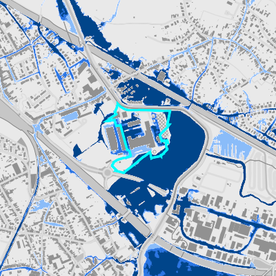 Overstromingsgevoelig (pluviaal)