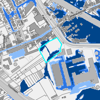 Overstromingsgevoelig (pluviaal)