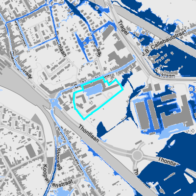 Overstromingsgevoelig (pluviaal)