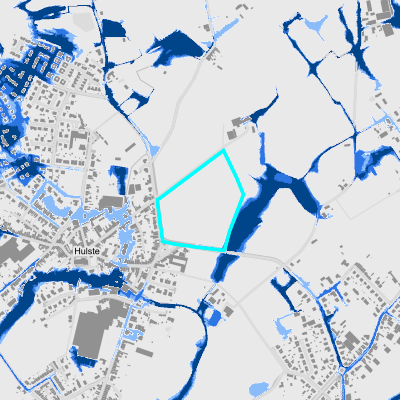 Overstromingsgevoelig (pluviaal)