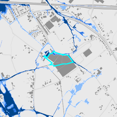 Overstromingsgevoelig (pluviaal)