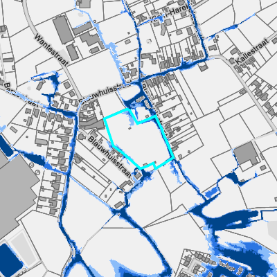Overstromingsgevoelig (pluviaal)