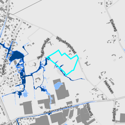 Overstromingsgevoelig (pluviaal)