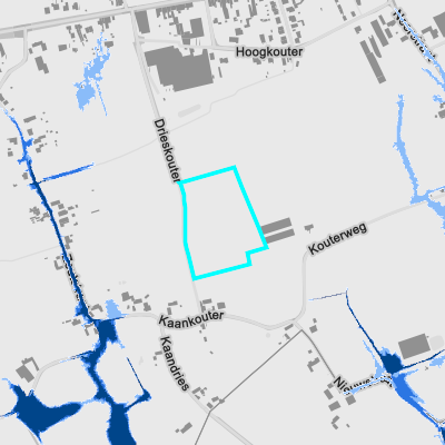 Overstromingsgevoelig (pluviaal)