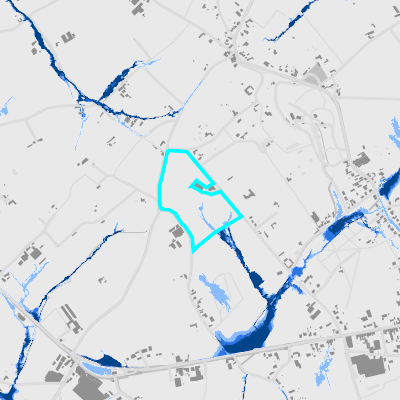 Overstromingsgevoelig (pluviaal)