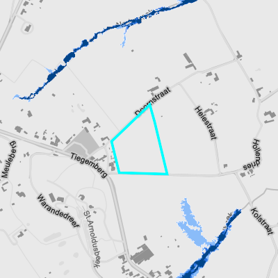 Overstromingsgevoelig (pluviaal)