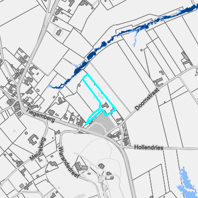 Overstromingsgevoelig (pluviaal)