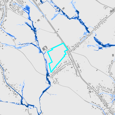 Overstromingsgevoelig (pluviaal)
