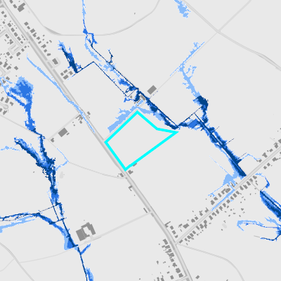 Overstromingsgevoelig (pluviaal)
