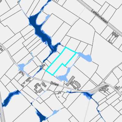 Overstromingsgevoelig (pluviaal)