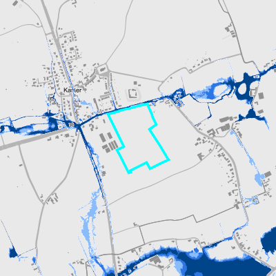 Overstromingsgevoelig (pluviaal)