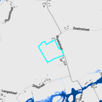 Overstromingsgevoelig (pluviaal)