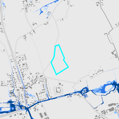 Overstromingsgevoelig (pluviaal)