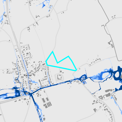 Overstromingsgevoelig (pluviaal)