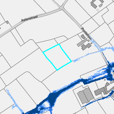 Overstromingsgevoelig (pluviaal)
