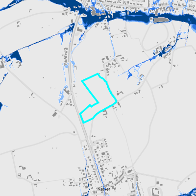 Overstromingsgevoelig (pluviaal)